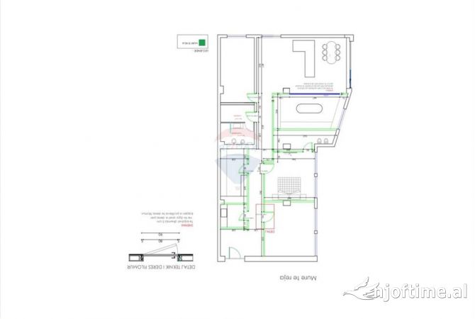 Shtepi ne shitje Apartament ne Tirane, 3+1, Mobilimi Bosh, pa mobiluar, Pagesa 580,000  Euro.