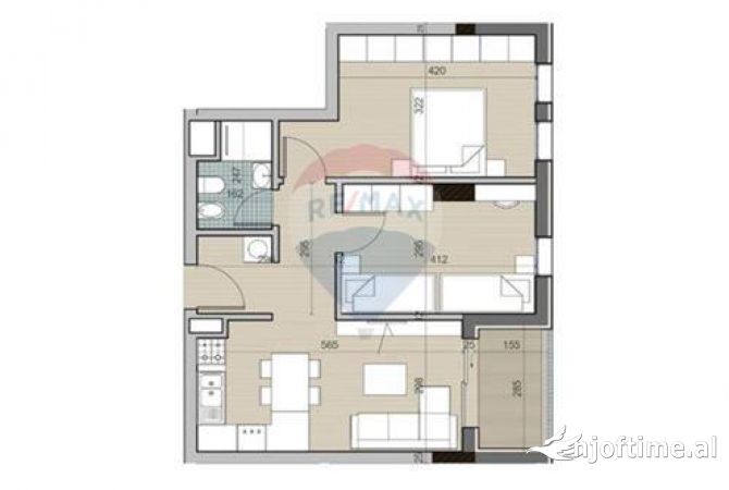 Shtepi ne shitje 2+1 ne Tirane - 72,700 Euro