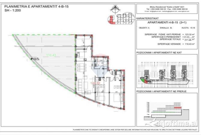 Shtepi ne shitje 3+1 ne Tirane - 290,000 Euro