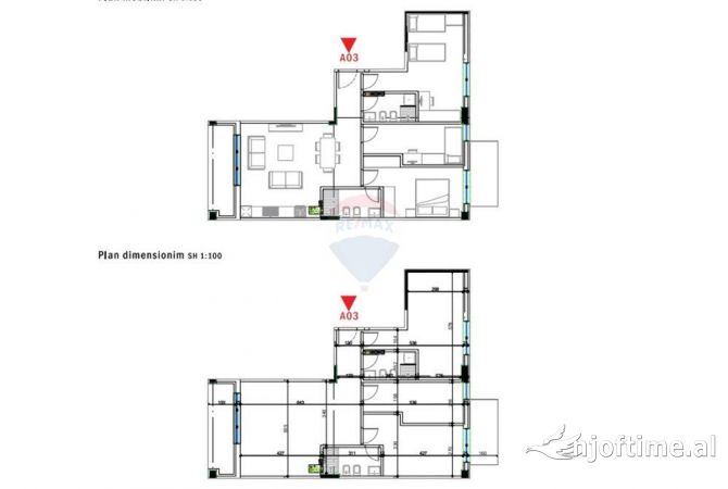 Shtepi ne shitje Apartament ne Tirane, 3+1, Mobilimi Bosh, pa mobiluar, Pagesa 189,000  Euro.