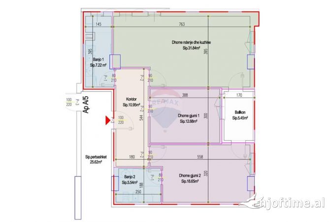 Shtepi ne shitje 2+1 ne Tirane - 218,000 Euro