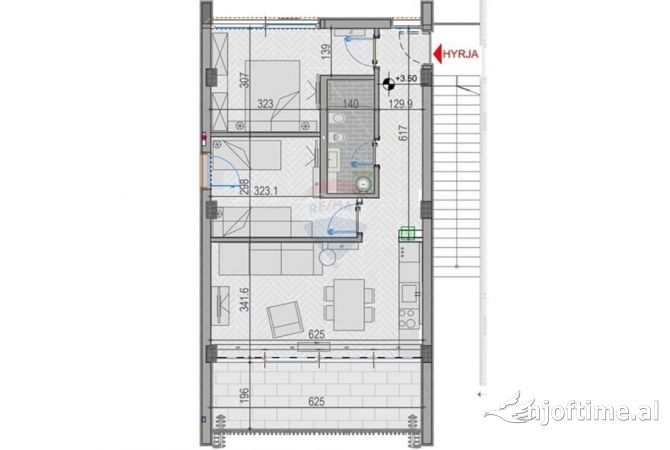 Shtepi ne shitje 2+1 ne Himare - 600,000 Euro