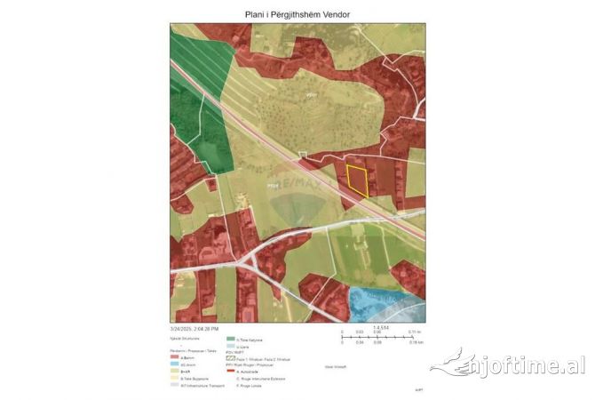 Truall ose Toke  ne Tirane - 449,000 Euro