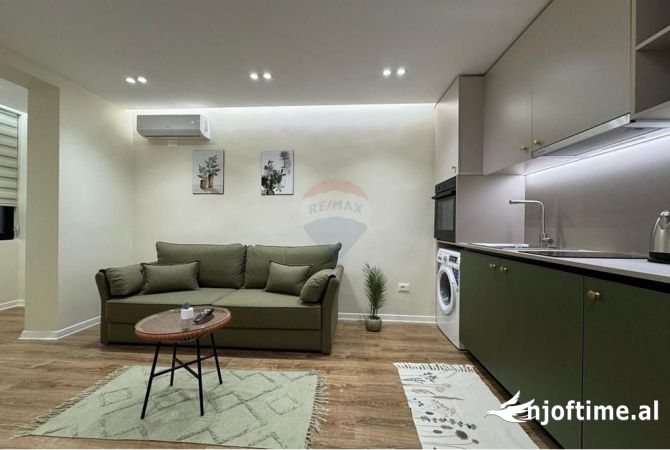 Shtepi ne shitje Apartament ne Tirane, 1+1, Mobilimi E mobiluar, Pagesa 184,000  Euro.