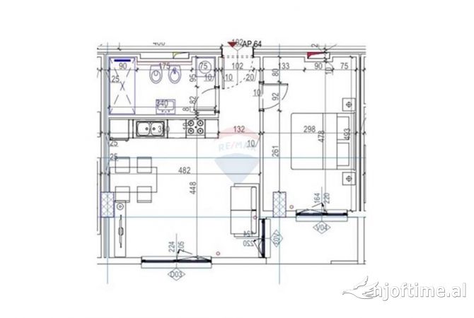 Shtepi ne shitje 1+1 ne Tirane - 180,000 Euro