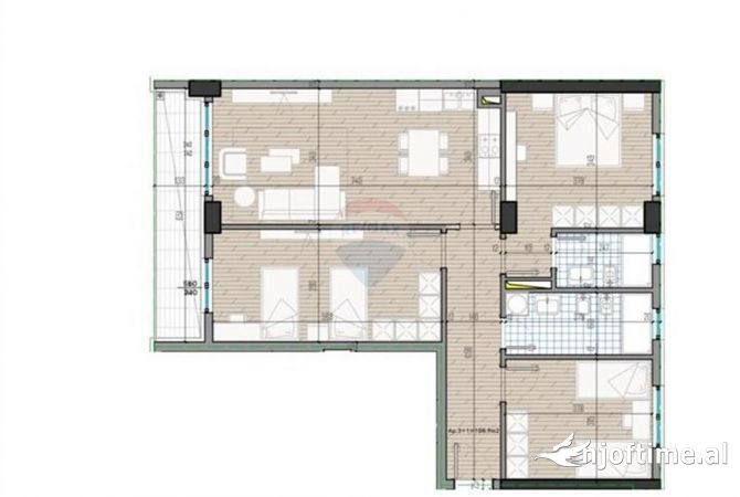 House for Sale 2+1 in Tirana - 130,000 Euro