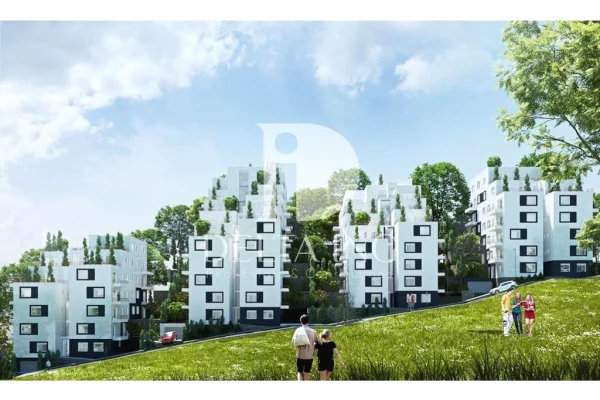 Shitet apartament 2+1 me verandë – Liqeni i Thatë, Kompleksi FZ Konstruksion