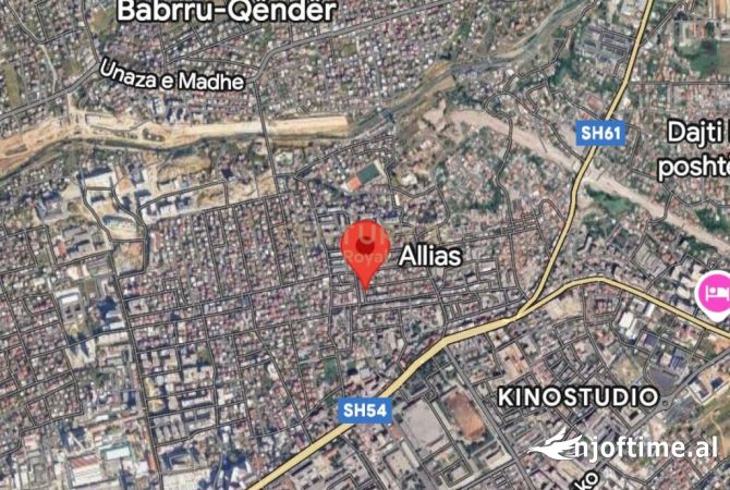 Shtepi ne shitje Apartament ne Tirane, 1+1, Mobilimi Bosh, pa mobiluar, Pagesa 70,000  Euro.