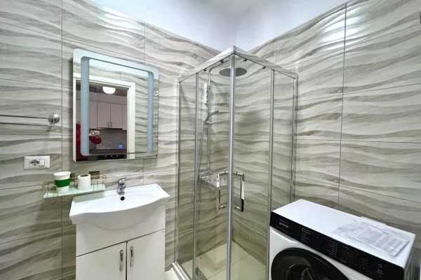 Shtepi me qera Apartament ne Tirane, 1+1, Mobilimi E mobiluar, Pagesa 600  Euro.