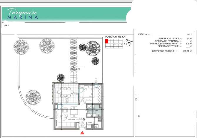 Shtepi ne shitje 1+1 ne Durres - 196,900 Euro