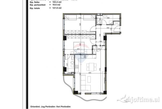 Shtepi ne shitje 2+1 ne Tirane - 115,750 Euro