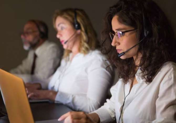 Njoftime Pune operatore telefonik per gjuhet Gjermane, Italiane, Greke, Angleze, Spanjolle