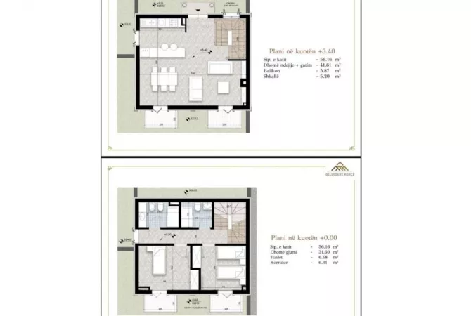 Shtepi ne shitje 2+1 ne Korce - 250,000 Euro