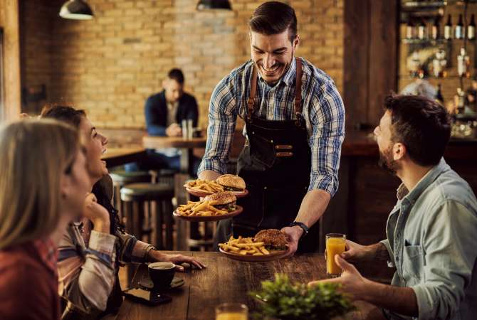 Job Offers Waiter