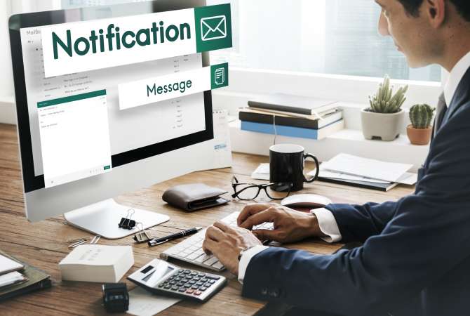 Njoftime Pune Sherbim Klienti me e-mail