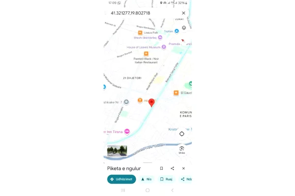 Shtepi me qera Garsoniere ne Tirane - 40,000 Leke