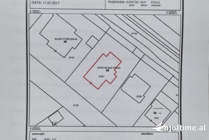 Shtepi ne shitje 7+1 ne Kavaje - 100,000 Euro