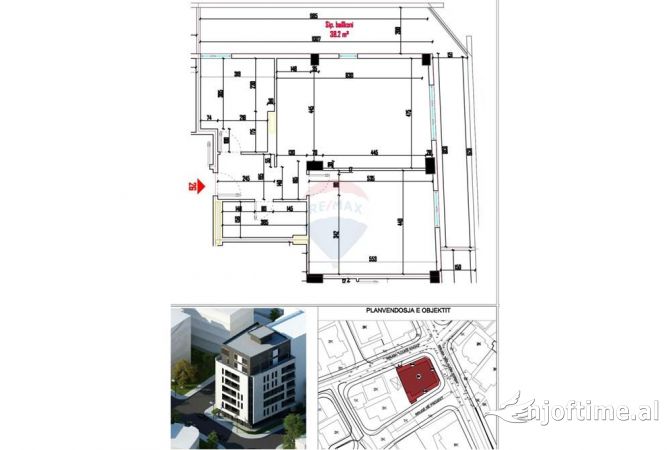 Ambient biznesi me qera 3+1 ne Tirane - 450 Euro