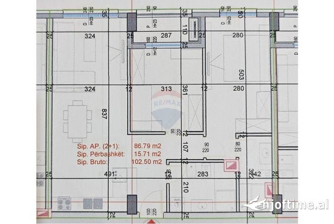 House for Sale 2+1 in Tirana - 169,500 Euro