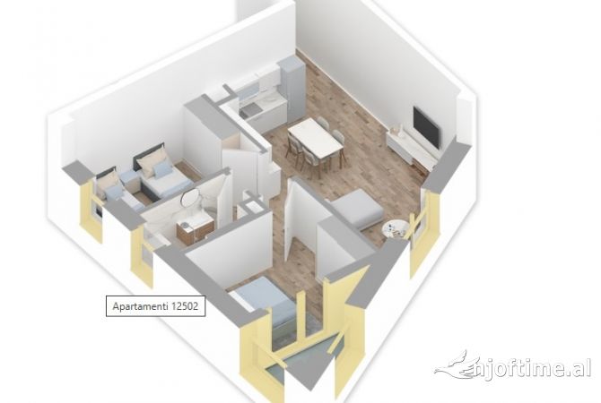 Shtepi ne shitje 2+1 ne Tirane - 111,000 Euro