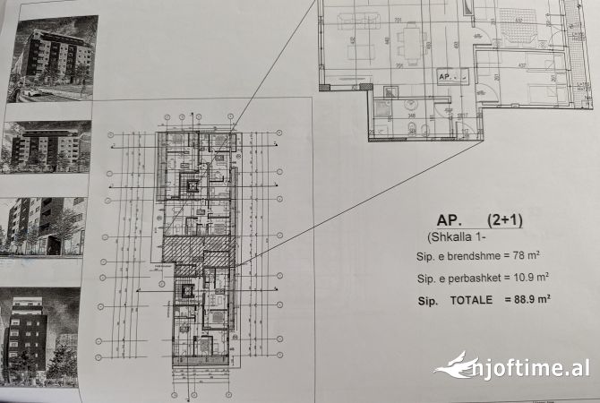 Shtepi ne shitje 2+1 ne Tirane - 155,001 Euro