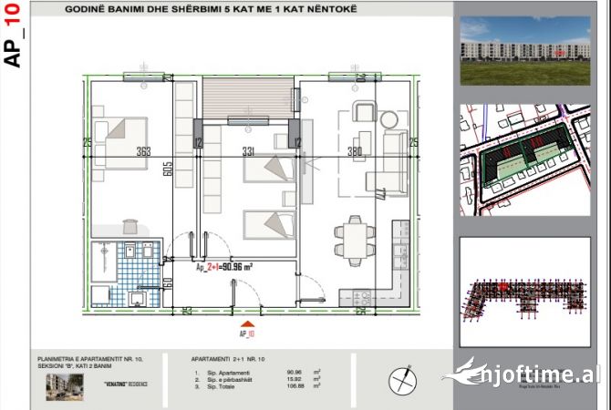 Shtepi ne shitje 2+1 ne Tirane - 74,700 Euro