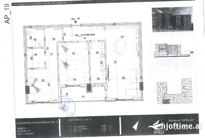Shtepi ne shitje 2+1 ne Tirane - 100,638 Euro