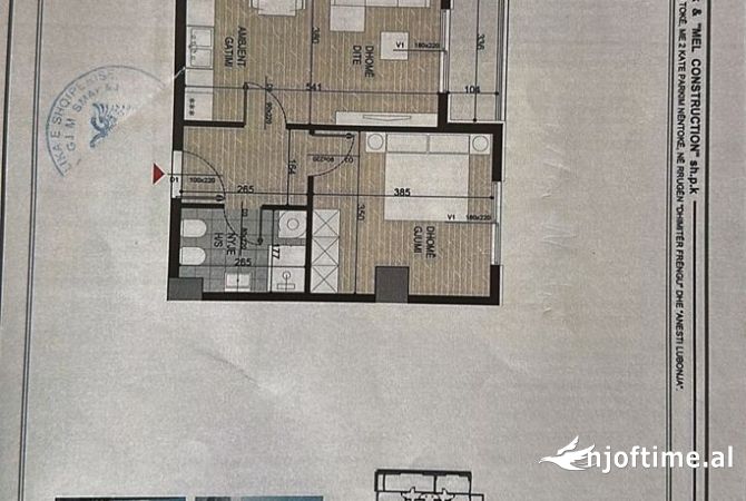 Shtepi ne shitje 1+1 ne Tirane - 83,870 Euro