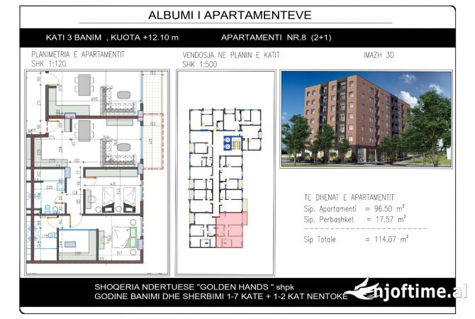 Shtepi ne shitje 2+1 ne Tirane - 125,477 Euro