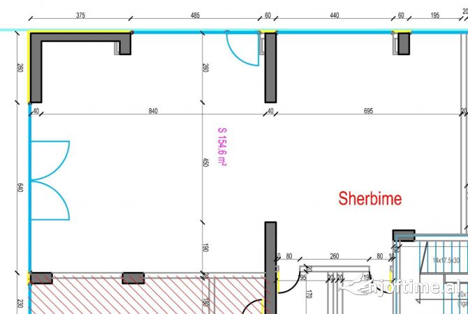 Ambient biznesi me qera 1+1 ne Tirane - 1,700 Euro