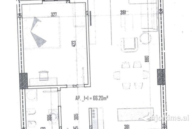 Shtepi ne shitje 1+1 ne Tirane - 67,600 Euro