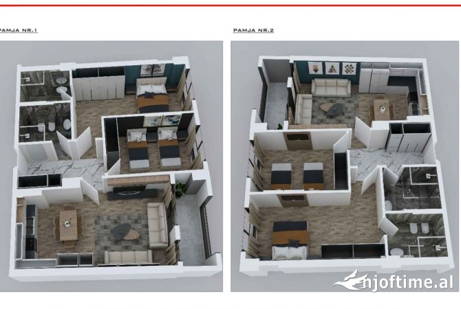 Shtepi ne shitje 2+1 ne Tirane - 169,600 Euro