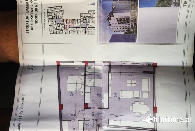 Shtepi ne shitje 2+1 ne Tirane - 156,000 Euro