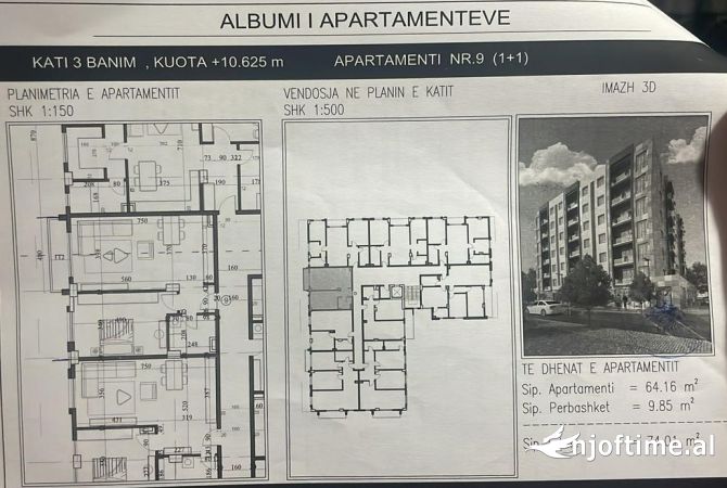 Shtepi ne shitje 1+1 ne Tirane - 85,111 Euro