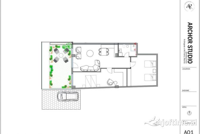 Shtepi ne shitje 2+1 ne Vlore - 150,000 Euro