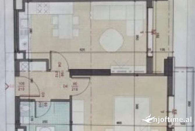 Shtepi ne shitje 1+1 ne Tirane - 79,000 Euro