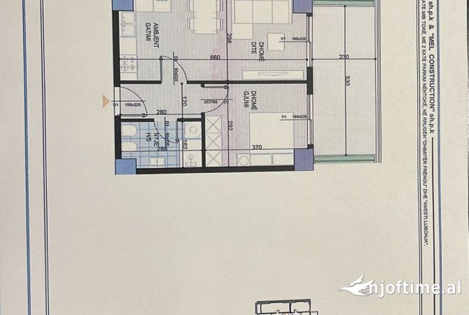Shtepi ne shitje 1+1 ne Tirane - 102,480 Euro