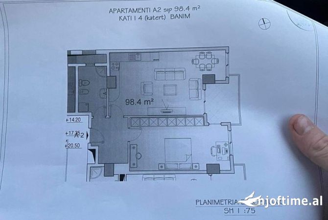 Shtepi ne shitje 1+1 ne Durres - 100,000 Euro