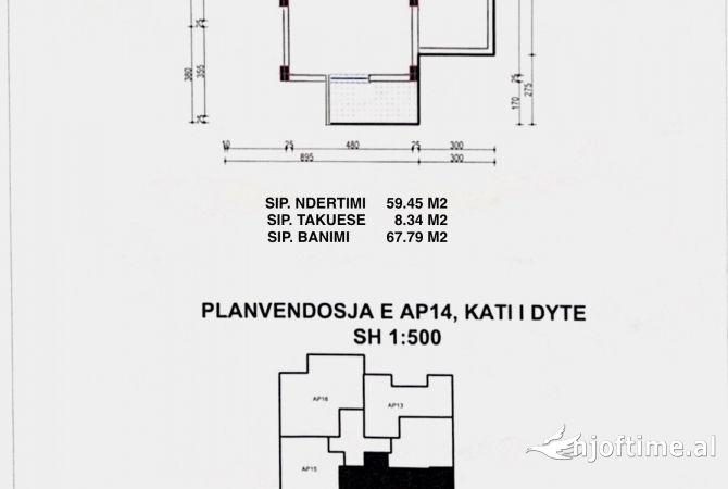 Shtepi ne shitje 1+1 ne Tirane - 125,000 Euro