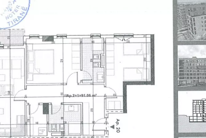Casa in vendita 2+1 a Tirana - 105,000 Euro