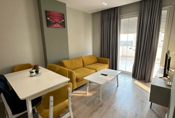 Shtepi me qera Apartament ne Tirane, 1+1, Mobilimi E mobiluar, Pagesa 500  Euro.