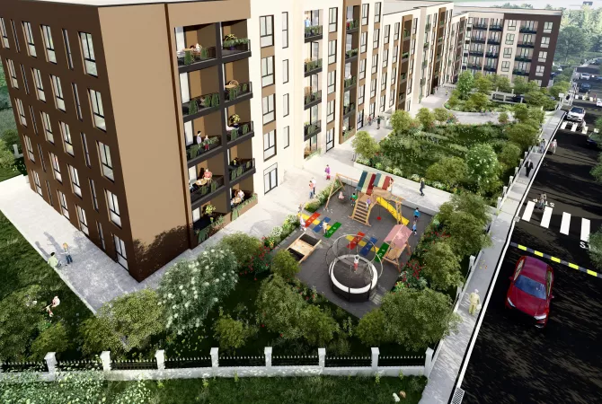 Apartment for sale in Tirana 1+1, Emty