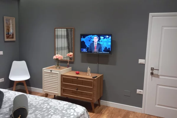 Shtepi me qera Apartament ne Tirane, 1+1, Mobilimi E mobiluar, Pagesa 750  Euro.