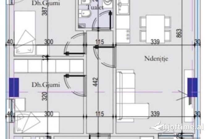 Shtepi ne shitje 3+1 ne Tirane - 125,200 Euro