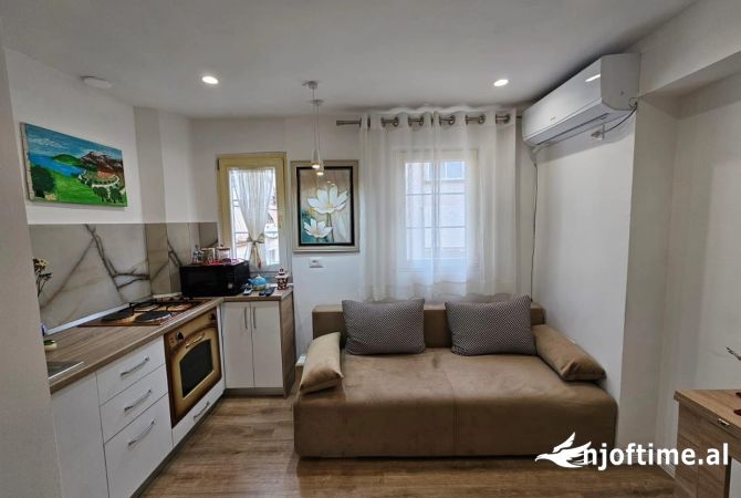 Shtepi me qera Apartament ne Tirane, 1+1, Mobilimi E mobiluar, Pagesa 500  Euro.
