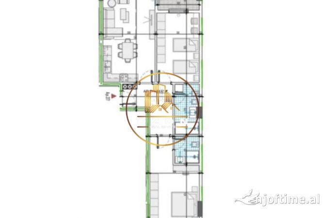 Shtepi ne shitje 2+1 ne Tirane - 110,650 Euro