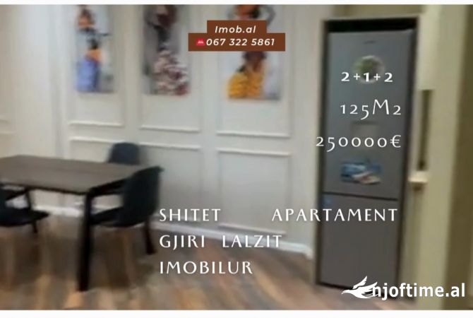 Apartment for sale in Durres 2+1, In Part