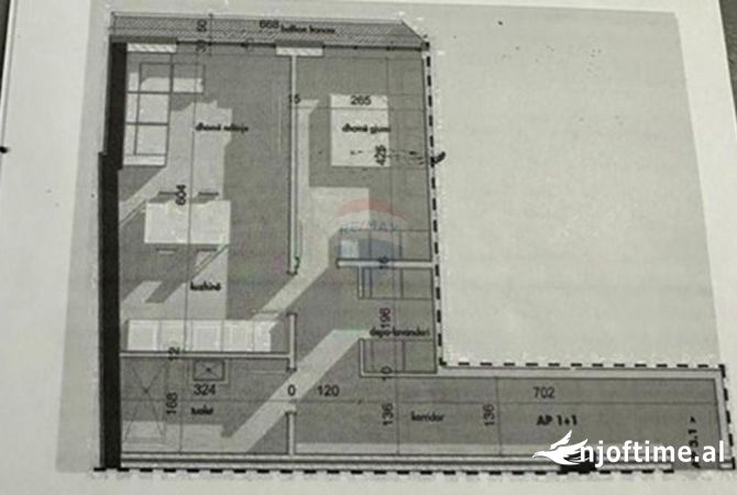 Shtepi ne shitje 1+1 ne Tirane - 155,000 Euro