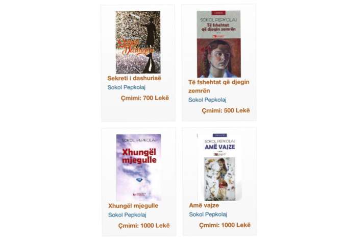 Books  in Tirana - 1,000 Leke