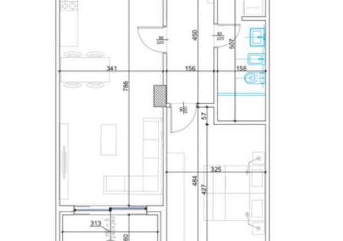 Shtepi ne shitje 1+1 ne Tirane - 151,600 Euro